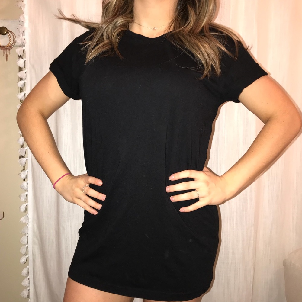 Black H&M T-shirt Dress